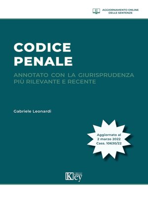 cover image of Codice Penale